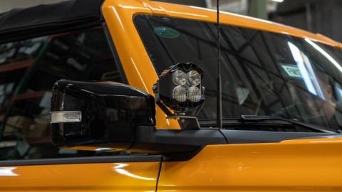 21-Present Bronco A Pillar Light Mounts SDHQ Offroad