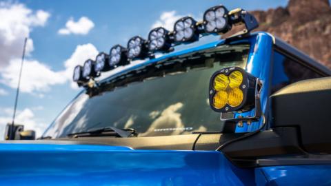 21-Present Bronco A Pillar Light Mounts SDHQ Offroad