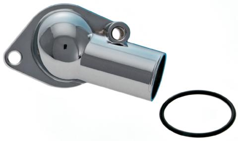 Water Neck Chrome O-Ring Style For SB And BB Chevy Engines 15 Degree Type Chevrolet Performance Parts