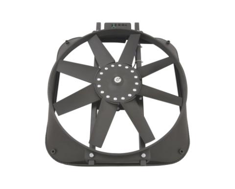Electric Radiator Fan High Perf. Model w/Bowtie Logo and Thermo 15 In 2800CFM Chevrolet Performance Parts