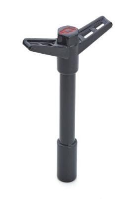 Engine Valve Cover Wing Nuts Shark Gray Bowtie Logo 1/4-20 Thread 4 Pack Proform