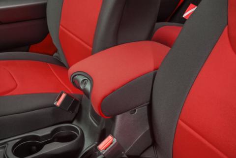 Jeep Wrangler Neoprene Console Lid Cover for 07-10 Jeep Wrangler JK Black Diver Down