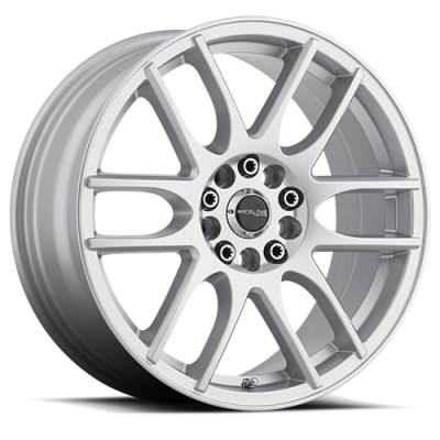 Aluminum Wheels 18x7.5 Mystique 141S Gloss Black 42 Offset 5 on 114.3/5 on 127 Bolt Pattern 72.6 Bore Raceline