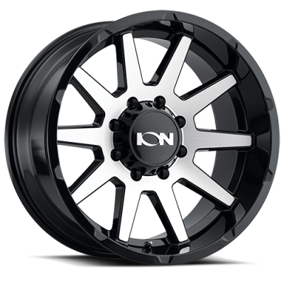 Cast Aluminum Wheels 143 GBM 20x9 Machined Face Gloss Black 5 On 127 Bolt Pattern 0 Offset ION Wheels