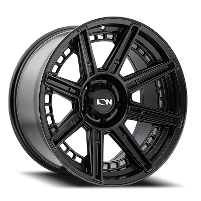 Cast Aluminum Wheels 149 MB 20x10 Matte Black 5 On 127 Bolt Pattern -24 Offset ION Wheels