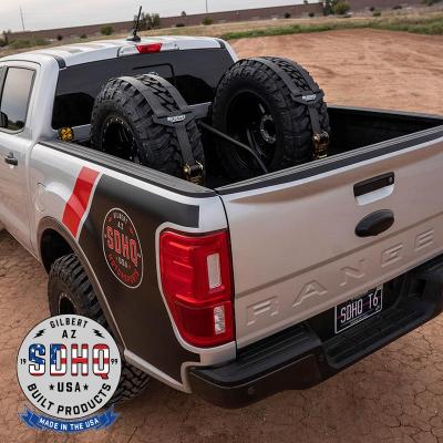 19-Present Ranger Bed Rack Raw SDHQ Offroad