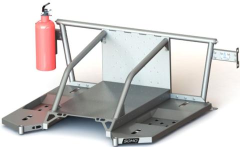 19-Present Ranger Bed Rack Raw SDHQ Offroad