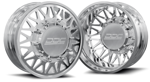 Dually Wheels The Mesh Forged 22x8.25 8x170 Polished 99-04 Ford F-350 DDC Wheels