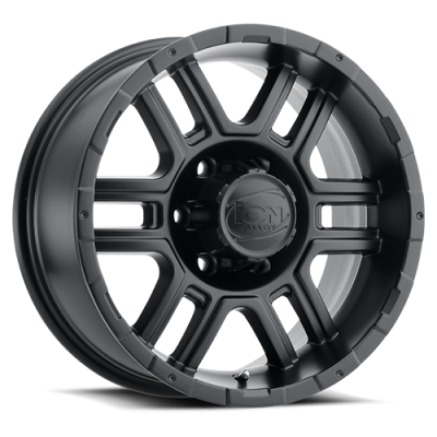 Cast Aluminum Wheels 179 MB 16x8 Matte Black 5 On 114.3 Bolt Pattern 10 Offset ION Wheels