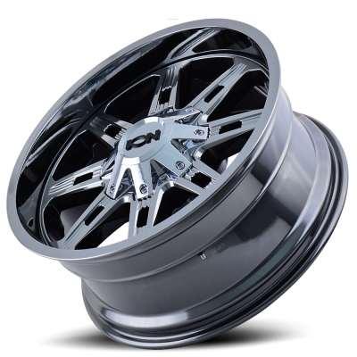 Cast Aluminum Wheels 184 CH 20x9 Chrome 5 On 127/5 On 139.7 Bolt Pattern 0 Offset ION Wheels
