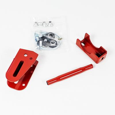 1982-2002 Camaro and Firebird Drivers Side Height Adjustable Performance Panhard Relocation Kit Red J&M Products