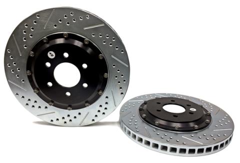 Brake Rotor 14 Inch Rear 03-10 Viper EradiSpeed+ Rotor Upgrade BAER Brakes