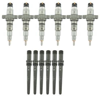 Dodge Remain Injector Pack For 03-04 5.9L Cummins Stock With Connecting Tubes Industrial Injection