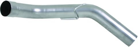 Exhaust Pipe 4 Inch 04.5-Early 07 RAM 2500/3500 Second Section Driver Side Steel Performance Series Exhaust Tail Pipe Diamond Eye