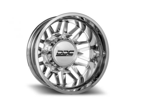 Dually Wheels Aftermath Polished 22X8.25 10X225 Super Duty/RAM F-450 05-10 F-450 15-25 Ram 4500 08-25 DDC Wheels