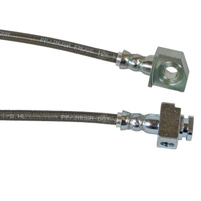 2015-2020 Ford Mustang Rear Stainless Steel Brake Hose Kit Clear Cover J&amp;M Products