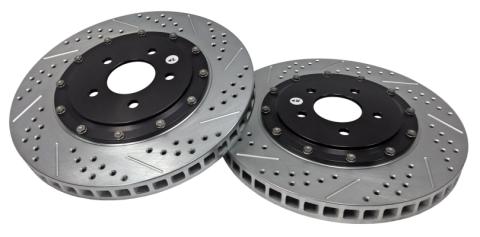Brake Rotor 14 Inch Front 07-12 Mustang ShelbyGT500 EradiSpeed+ Rotor Upgrade BAER Brakes