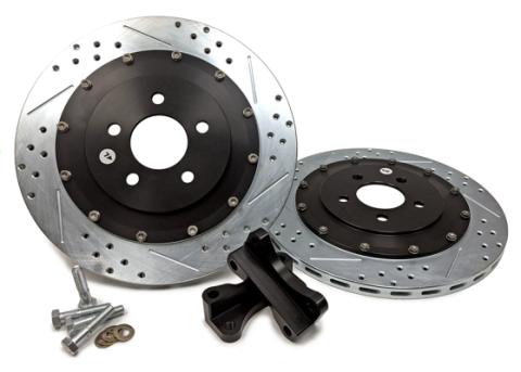 Brake Rotor 14 Inch Rear 05-14 Mustang EradiSpeed+1 Rotor Upgrade BAER Brakes