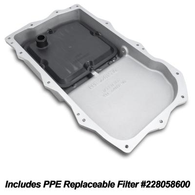 2018-2022 Jeep JL/JT 2.0L/3.0L w/ 850RE Trans Heavy-Duty Cast Aluminum Deep Transmission Pan Black