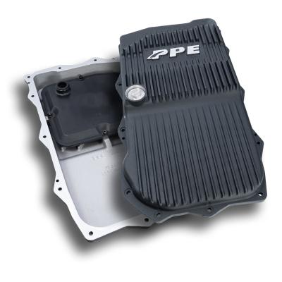 2018-2022 Jeep Wrangler JL/JT w/ 850RE Transmission Heavy-Duty Cast Aluminum Transmission Pan Black