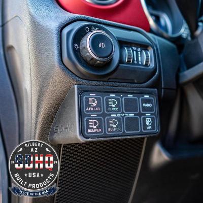 Jeep Switch Pros Keypad Mount For 18-Up Wrangler JL/Gladiator  SDHQ Offroad