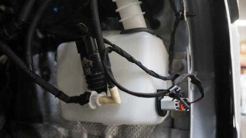 21-Present Jeep Rubicon 392 Windshield Washer Bottle Relocation Kit SDHQ Offroad
