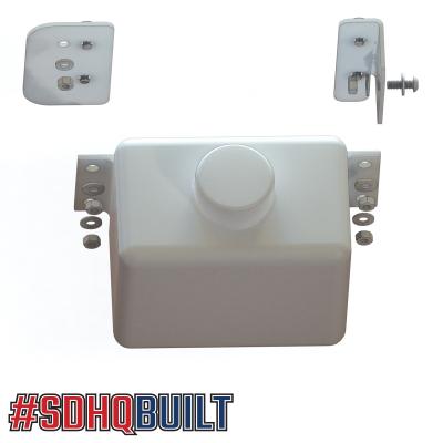 21-Present Jeep Rubicon 392 Windshield Washer Bottle Relocation Kit SDHQ Offroad