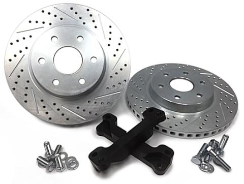 Brake Rotor 14 Inch Front 00-06 1/2 Ton GM Truck EradiSpeed1 Rotor Upgrade BAER Brakes