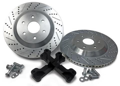 Brake Rotor 15 Inch Front 05-14 GM 1/2 Ton Pickup EradiSpeed1 Rotor Upgrade BAER Brakes