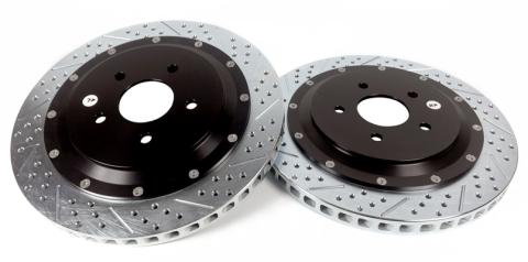 Brake Rotor 14 Inch Rear 05-13 Corvette Z51/Cadillac XLRV EradiSpeed1 Rotor Upgrade BAER Brakes