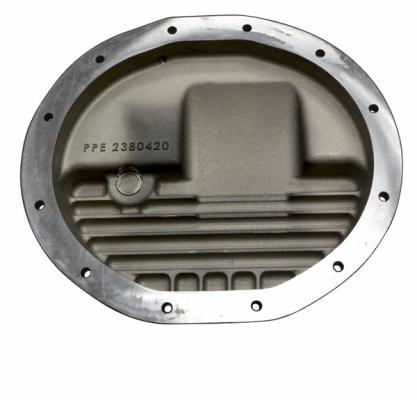 Heavy Duty Cast Aluminum Front Differential Cover 15-17 Ram 2500/3500 HD Black PPE Diesel