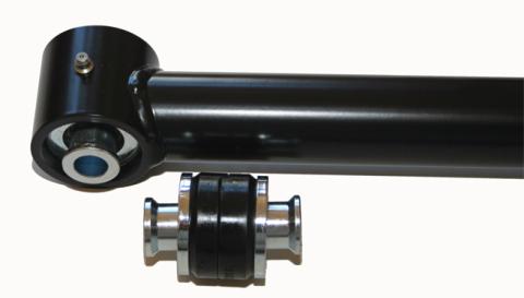 Camaro/Firebird Lower Rear Control Arm 82-02 Camaro/Firebird Extreme Joint Street Race Black Powdercoat J&amp;M Products