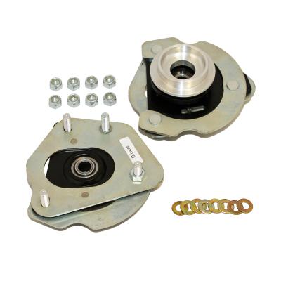 2015-2019 Adjustable Camber/Caster Plates 2.5 Inch Coil-Over Kits Black J&amp;M Products