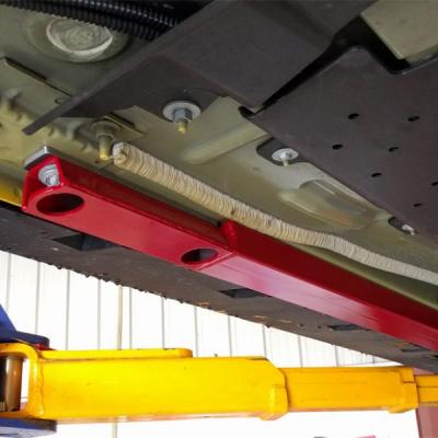Mustang Convertiable Jacking Rails Full Length Utlra Low Profile Bare J&amp;M Products