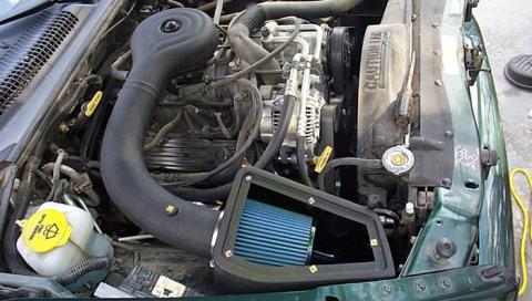 Closed Box Air Intake w/Pro 5 Filter 97-99 Dodge Dakota/Durango Volant