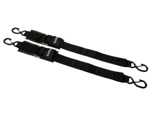 2 Inch x 4' Marine Transom Tie-Down Straps with Snap S-Hooks 2 Pack SpeedStrap