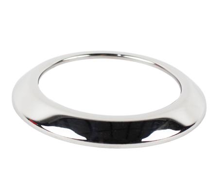 Jeep JK Air Vent Bezels 4 Pieces 07-10 Wrangler JK Polished Silver Kentrol