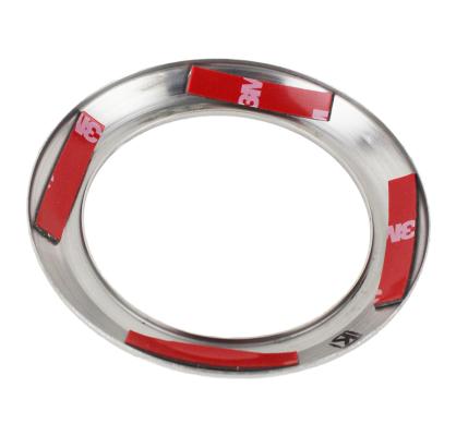 Jeep JK Air Vent Bezels 4 Pieces 07-10 Wrangler JK Polished Silver Kentrol