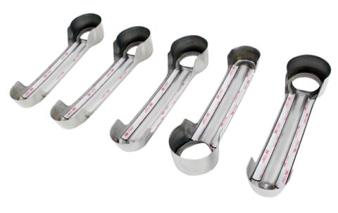 Jeep JK Exterior Door Handle Covers 10 Pieces 07-18 Wrangler JK Polished Silver Kentrol