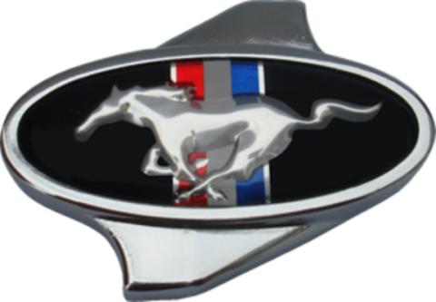 Air Cleaner Center Nut Pony Chrome Mustang Pony Logo Chrome Ford Racing