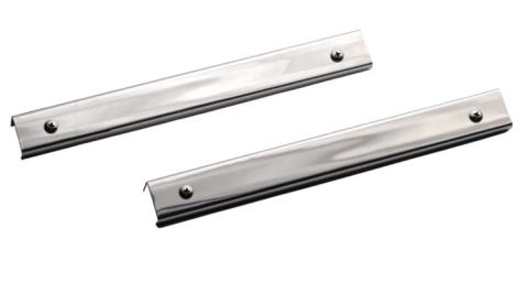 Jeep CJ5 Entry Guards Pair 55-83 CJ5 Polished Silver Kentrol