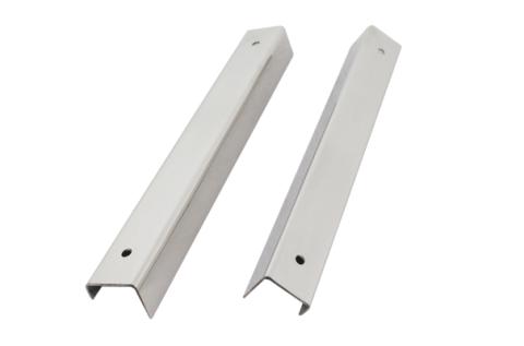 Jeep CJ5 Entry Guards Pair 55-83 CJ5 Polished Silver Kentrol