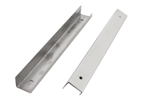 Jeep CJ5 Entry Guards Pair 55-83 CJ5 Polished Silver Kentrol