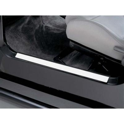 Jeep CJ7 Entry Guards Pair 76-95 CJ7 Wrangler YJ Polished Silver Kentrol