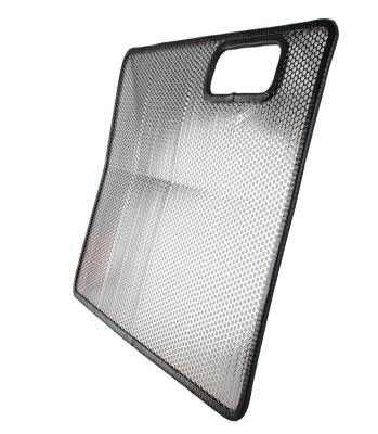 Jeep YJ Bug Shield 87-95 Wrangler TJ Polished Silver Kentrol