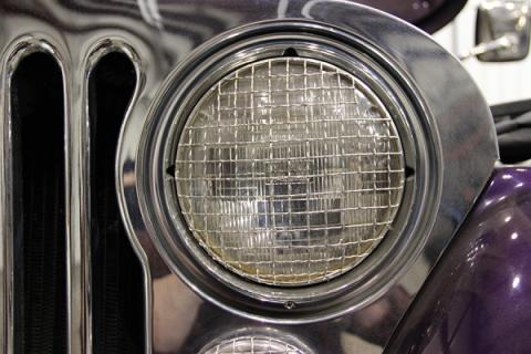 Jeep CJ Wire Mesh Guard Set 6 Pieces 76-86 CJ Polished Silver Kentrol