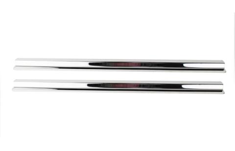 Jeep TJ Entry Guards Pair 97-06 Wrangler TJ Polished Silver Kentrol
