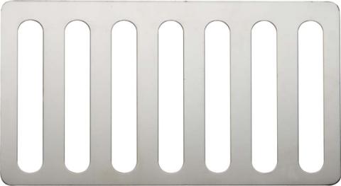 Jeep JK Hood Vent 07-18 Wrangler JK Polished Silver Kentrol