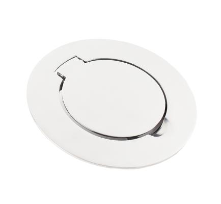 Jeep JK Billet Style Gas Hatch 07-18 Wrangler JK Polished Silver Kentrol