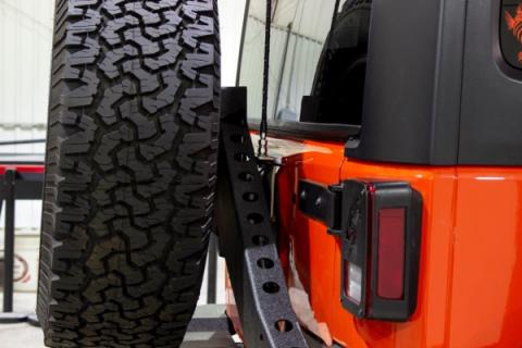 Jeep JK CB Antenna Mount For 07-18 Wrangler JK Unfinished Stainless Steel Kentrol